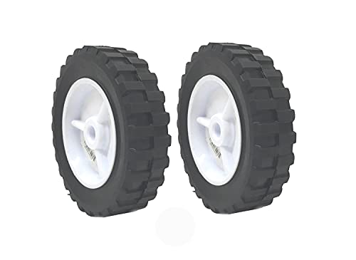 Ruedas sólidas 6 pulg para carrito, pack de 2 miniatura 2