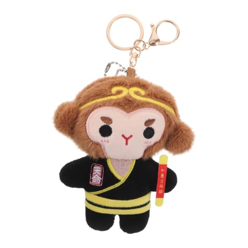 JUMPLAWN Muñeca Goku Negra Adorable Peluche de Mono para Juguete Decoración de Hogar y Oficina para Dormitorio y Obsequio Festivo