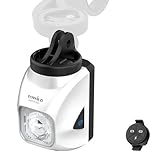 TOWILD DL1200S 自転車 ライト 1200ルーメン 3200mAh大容量 吊り下げ式 自動点灯/消灯 USB-C充電式 IPX6防水 5つ調光モード 高輝度 ロードバイク/通勤通学/防災用 サイクルコンピューターと同時に取付可能 懐中電灯兼用 サイクルライト 停電対応 登山 夜釣り