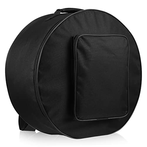 HANABASS Drum Bag Dual Use Snare Drum Storage Bag with Simple Zippers for Easy Access Versatile Carrying Options as Backpack Handheld for Musicians