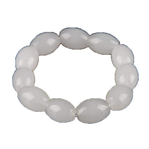 Perles de jade blanc naturel Xinjiang authentiques pour éviter les contrefaçons