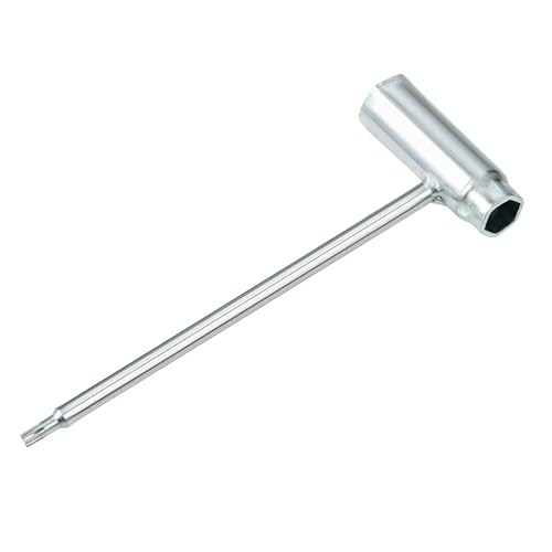 Image of 4-Pack Combination Wrench 19mm x 13mm (3 /4 inch x 1 /2 inch), T-Wrench and T27 Torx Screwdriver Combination Chainsaw Tool, Fit for Stihl TS350, TS350AVE, TS360, TS400, TS460, TS700 and TS800 Cutquik Saws