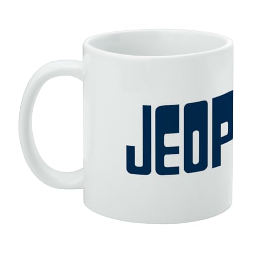 Mug de cerámica con logo clásico de Jeopardy, 11 oz miniatura 3
