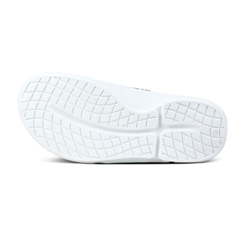 Image of Men's OOahh Sport Flex Sandal - White Labyrinth (SALE)