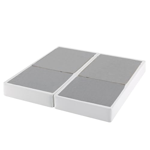 Zinus SM-SC-BIFD-9SK No Assembly Box Spring 9 Inch White Mattress Foundation, Sturdy Metal Structure, Split King thumb #4