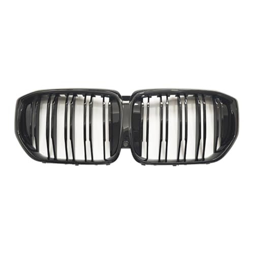 Grille de calandre pour BMW X5 G05 LCI 2023 à double barrettes et intégration caméra avant