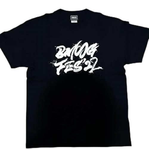 新品未開封BMSG BM5G 2025 FESフェス ロゴ入り黒TシャツMサイズ 新品 BMSG BM5G 2025 FESフェス ロゴ入り黒TシャツMサイズ BMSG'FES 2022