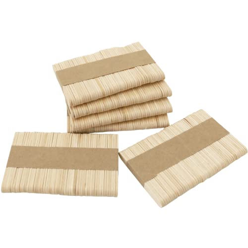 Wisyok 450Pcs 2.5 Inch Craft Sticks Sticks, Wood Popsicle Sticks, Craft Sticks For Home And School Crafts, Ideal For Arts And Handwork #TOP3