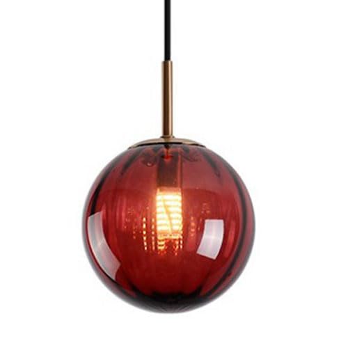 Suspension nordique en verre pour créer une ambiance de café ou bar cosy