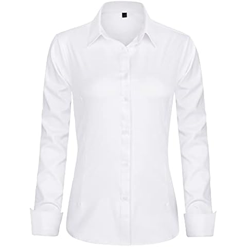 J.VER Women's Long Sleeve Dress Shirt Cover