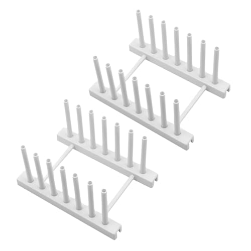 Gadpiparty 2 pièces Support Assiettes Vertical Égouttoir Vaisselle et Panier Séchage pour Cuisine Organisateur Couverts et Compact Rangement Pratique pour Assiettes Poêles et Planche à
