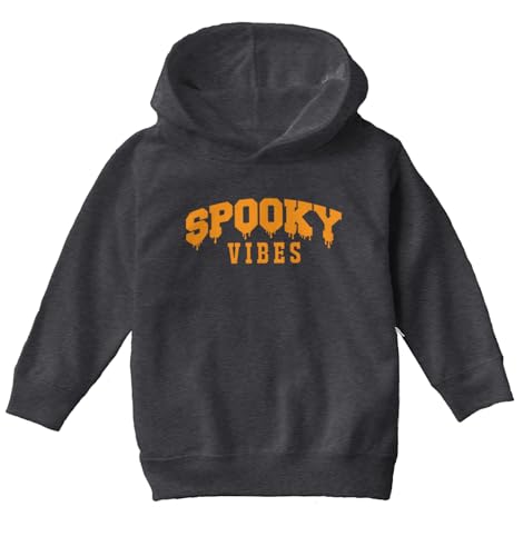Tcombo Spooky Vibes - Halloween Toddler/Youth Fleece Hoodie