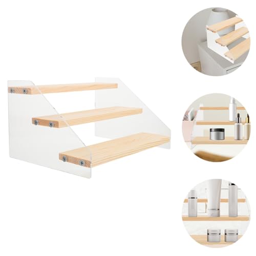 Estante Escalonado de 3 Niveles 30 CM para postres y cosméticos 4