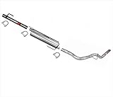 Mac Auto Parts 21398 2002-2005 Ram Pick Up 1500 3.7L 4.7L Muffler Exhaust System 120.5 & 140.5 Wheel...