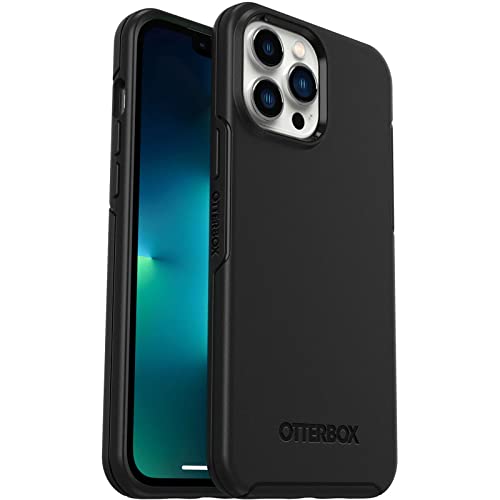 OtterBox Symmetry Series Case for iPhone 13 Pro Max & iPhone 12 Pro Max (Only) - Non-Retail Packaging - Black