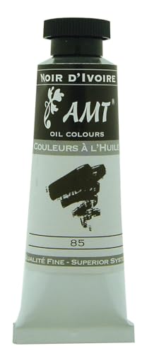 Peinture à l'huile AMT - Noir d’Ivoire THU85