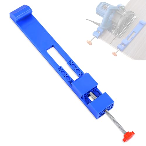 Adjustable Cutting Machine Base Guide, Electric Circular Saw Milling Positioning Clamp, Saw Milling Guide, Woodworking Tools for Precision Wood Cutting Guide and Milling Tasks (A)