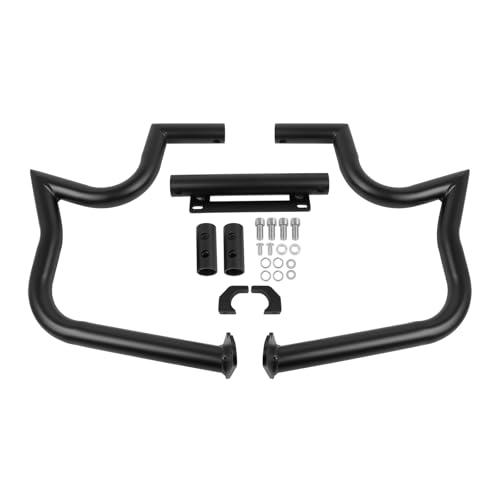WORLDMOTOP Highway Freeway Crash Bar Engine Guard Replacement for Honda Fury VT1300CX VT1300 CX 2010-2025 (Black)