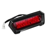Compatibilité : dispose d'un connecteur universel, rendant compatible avec divers modèles et idéal pour remplacer les feux arrière d'origine avec une fonctionnalité et un style améliorés, feu arrière de stop de , feu de arrière à LED pour vtt