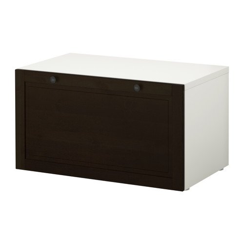 Amazon | IKEA(イケア) STUVA 収納ベンチ ブラックブラウン | IKEA