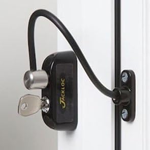 Jacklock Window Restrictor Black