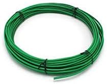 Green 4 Gauge THHN 19-Stranded Copper Building Wire (100ft Cut)