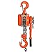 3/4 Ton Manual Ratchet Lever Hoist, 1650 lbs Lifting Capacity, 10 FT G80 Steel Chain Come Along with Dual Hooks, Ideal for Pulling, Rigging, and Machinery Maintenance