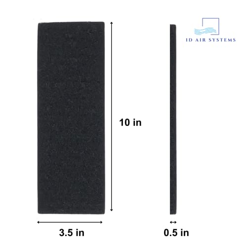 Id Air Systems Replacement Filters Compatible With Litter-Robot 3, Activated Charcoal Cat Litter Box Filters Eliminate Odors And Keep Your Home Fresh, Easy Installation, Qty. 6 #TOP6