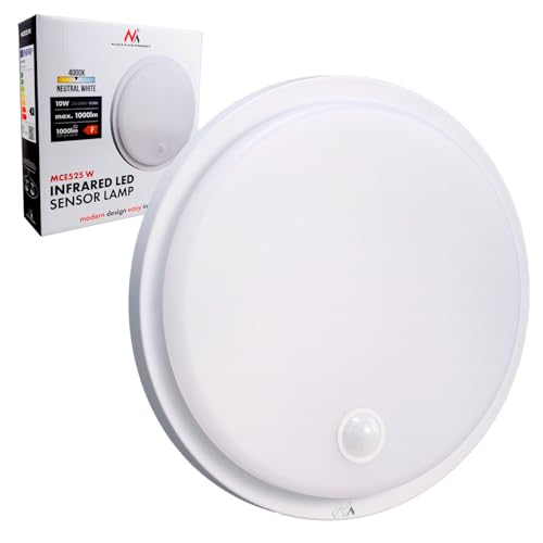 Plafonnier LED Maclean anti humidité fini le gaspillage électrique 10W