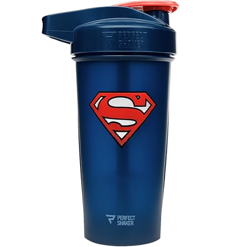 PerfectShaker Performa Activ (800ml) - Superman Blue