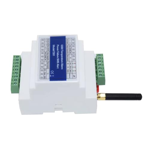GSM 4G Interruptor de relé de monitoreo remoto Piezas de repuesto Accesorios Controlador T201 GSM Alarma de temperatura 200 Números de teléfono autorizados