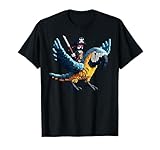 Pixelated Art Animal Riding Graphic For Gamers Boy
