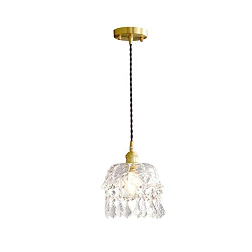 Chandelier cristal pour miroir de salle de bain et ambiance tamisée de salon