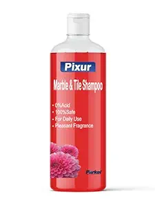 Pixur Marble And Tile Shampoo Camphor 1 LTR/Floor Cleaner/Thick Liquid / 0% Hcl Acid/Safe On All Type Floor/Eco Friendly/No Harmful Chemicals/For Home,Office,Kitchen,Bathroom