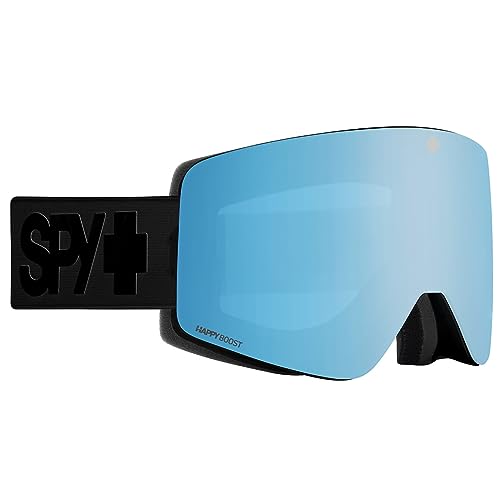 Spy Marauder Elite Snow Goggles Matte Black with 2 Happy Boost Premium Lens