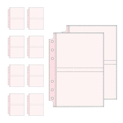 Weqizuerqi Carpeta de tarjetas, A5 A6, impermeable, 10 hojas, funda transparente para almacenamiento de tarjetas de coleccionista, para organización de exhibición, sobres de fotos, tarjetas