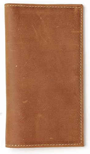 Checkbook Cover Checkbook Wallet Leather Checkbook Cover Rfid Protection Check Book Cover For Business Checkbook Bifold Long Wallet (Rustic Brown J213LCB)3