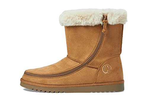 BILLY Footwear Cozy II Boots for Women Offers Man-Made Insole, Round Toe Silhouette, and Zippered Closure4