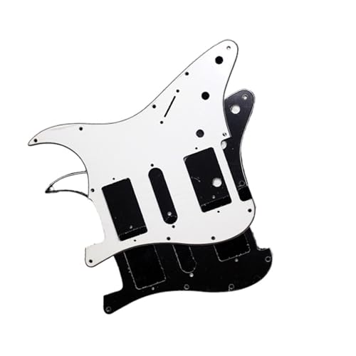 Plaque de protection HSH pour éviter les rayures sur guitare noire