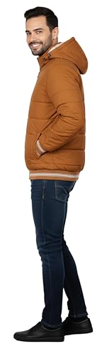 Image of Export Quality Reversible Puffer Jacket in GLD Material best for Winterwear /Hiking /Biking /Camping /Mountaineering /Fashion & Casual Wear(Control Temperature up to 3 Degree Celsius)(3C)