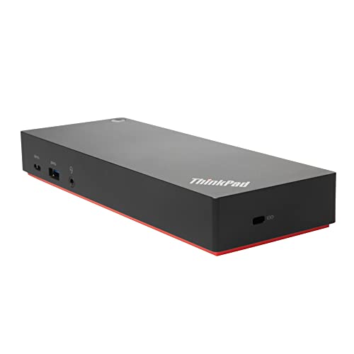 Itspwr Bundle Lenovo 40Af0135 Thinkpad Hybrid Docking Station With 1Xhdmi And 50 Cable Ties, Usb-C Docking Station #TOP3