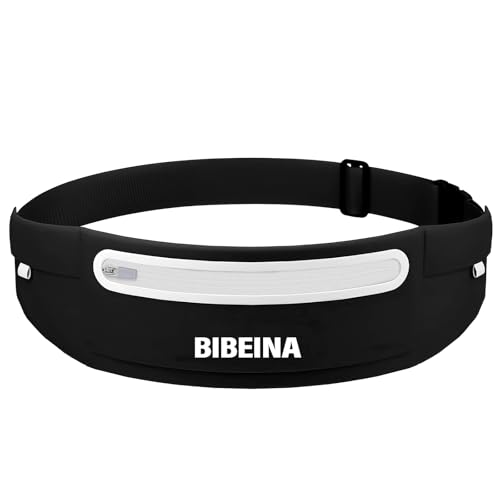 Cinturón para Correr, Riñonera Impermeable para Correr con Tres Bolsillos, Riñonera para Correr, Unisex Adecuada para Deportes al Aire Libre, Fitness, Ciclismo y Otros Artículos Pequeños Portátiles