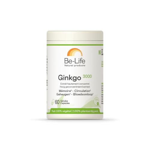 Ginkgo 3000 Be-Life pour rester serein et performant durant vos révisions ou au bureau