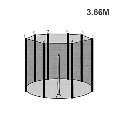 Maille de sécurité XENITE : filet de remplacement ultra résistant pour trampoline - 6