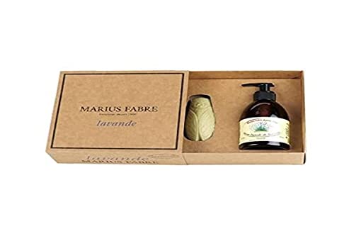 Marius Fabre Coffret'Savon liquide et savon Cigale', parfum Lavande