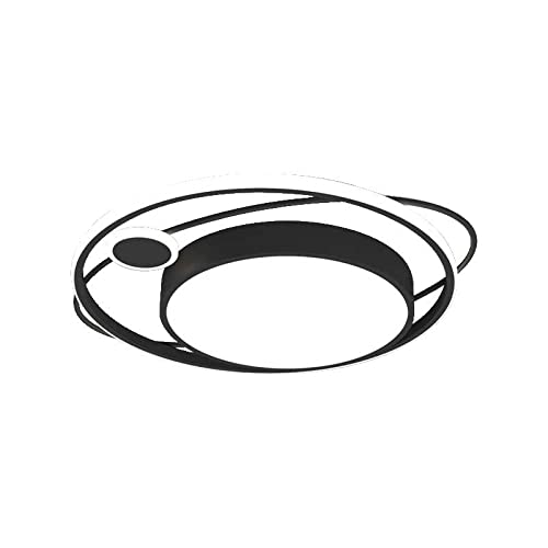 Plafonniers modernes et simples de salon a intensite variable et lampe ronde de chambre