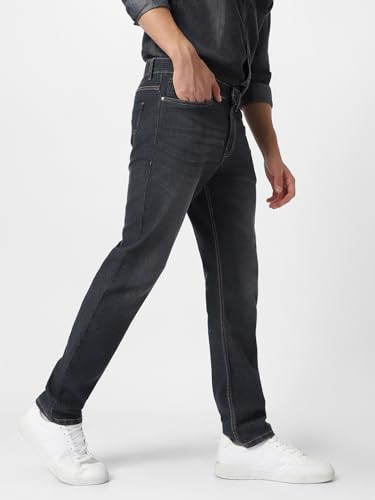 Image of Urbano Fashion Men's Regular Fit Washed Jeans Stretchable