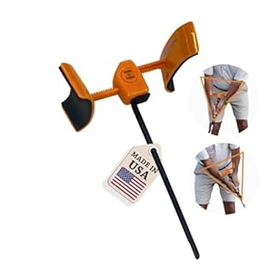Orange Whip Putt Master Golf Putting Aid Trainer, Patented Short Game Golf Swing Training for Precision and Accuracy, Made in USA by Orange Whip