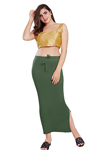 Image of RANI SAAHIBA Women's Stretchy Slim Fishcut Petticoat Cotton Shapewear