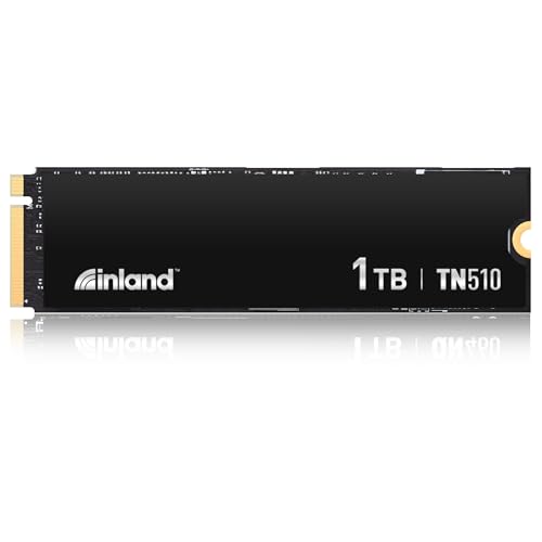 INLAND 1TB TN510 NVMe SSD Internal Solid State Drive - Gen 5x4, PCIe5.0 M.2 2280, seq. Read Speed up to 10,000 MB/s, for - Detailed View